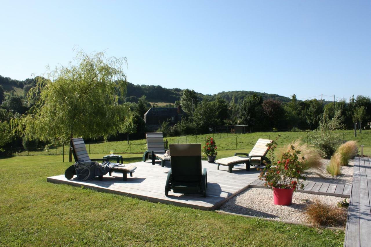 Le Jardin De Venus Bed & Breakfast La Rivière-Saint-Sauveur Exterior foto